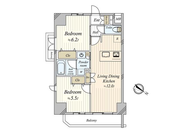 間取図(平面図)