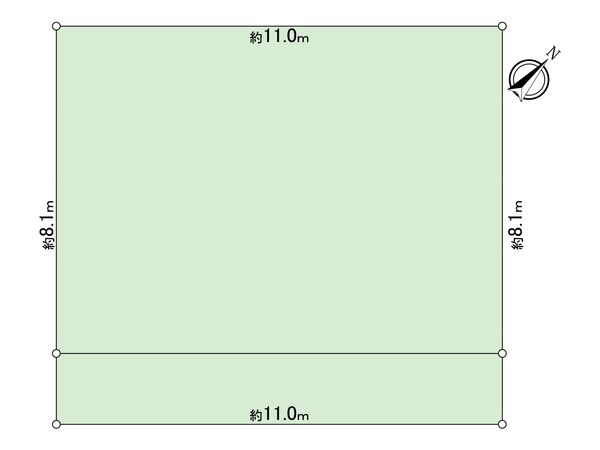 埼玉県越谷市大字下間久里 区画図