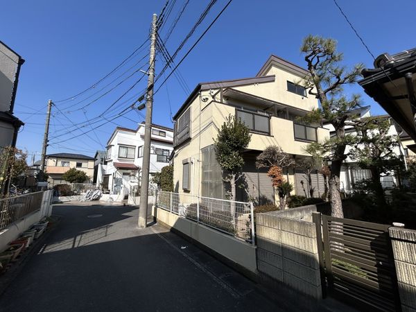 春日部市備後東2丁目 土地 前面道路含む外観