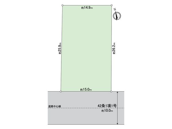 春日部市栄町3丁目 土地 区画図 春日部市栄町3丁目 土地 区画図