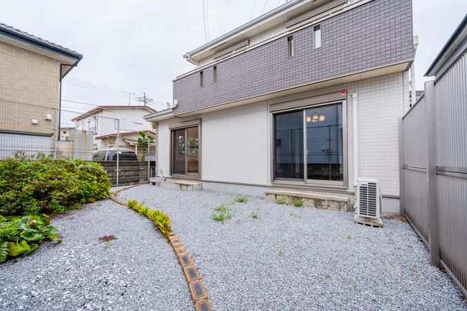 越谷市登戸町 戸建 庭