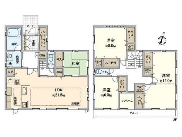 間取図(平面図)