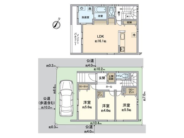 間取図(平面図)