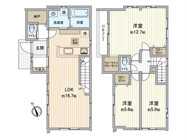 間取図(平面図)