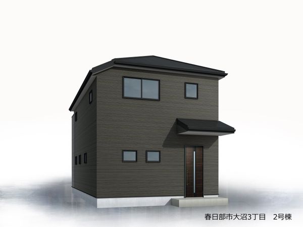 越谷市大沼3丁目 外観パース図