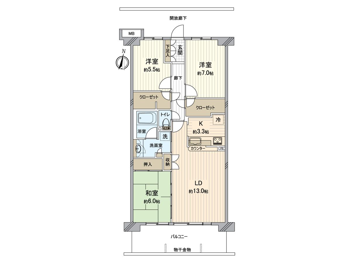 間取図(平面図)