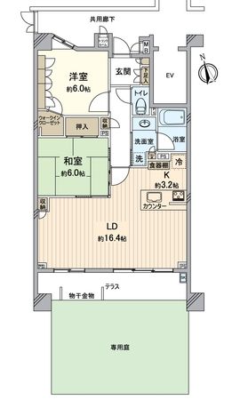 ディーレスティア越谷赤山町 間取図(平面図) ディーレスティア越谷赤山町 間取図(平面図)