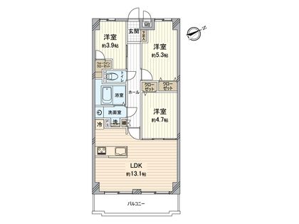 間取図(平面図)