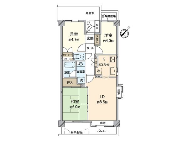 間取図(平面図)
