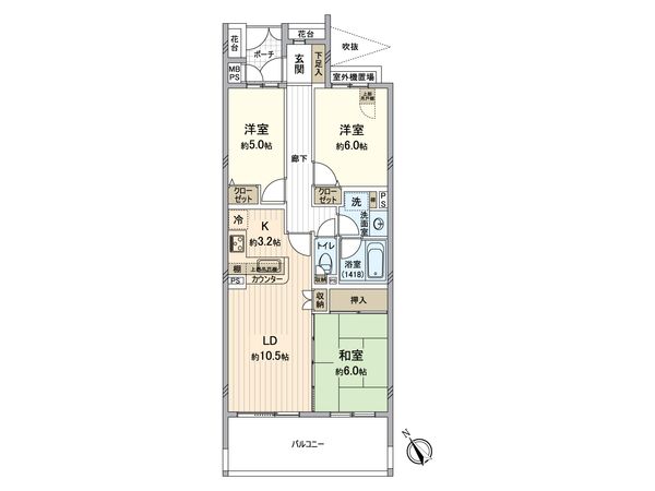 間取図(平面図)