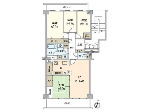 間取図(平面図)