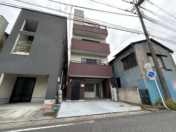 越谷市蒲生1丁目 店舗付き住宅 外観