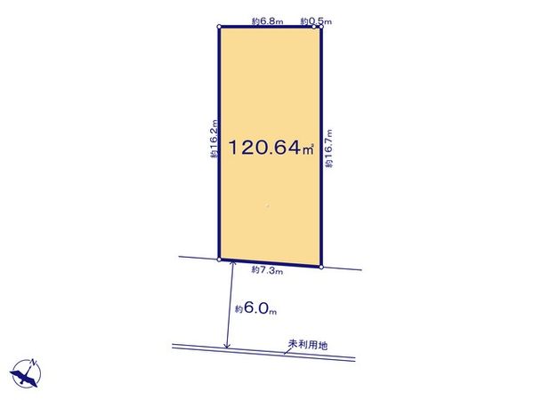 入間郡三芳町北永井 3期 11号地 売地 区画図