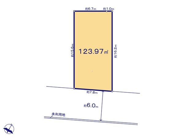 入間郡三芳町北永井 3期 12号地 売地 区画図