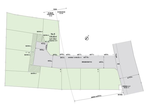 富士見市羽沢2丁目 第10 9区画 売地 全体区画図