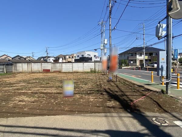 富士見市上沢3丁目 土地 1区画 現地写真（令和５年４月撮影）
