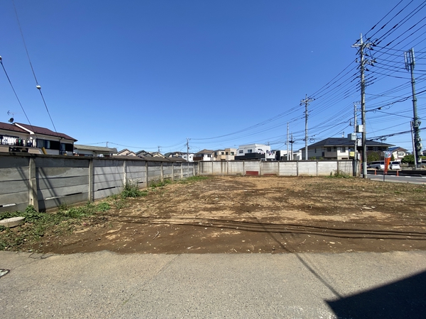 富士見市上沢3丁目 土地 2区画 現地写真（令和５年４月撮影）