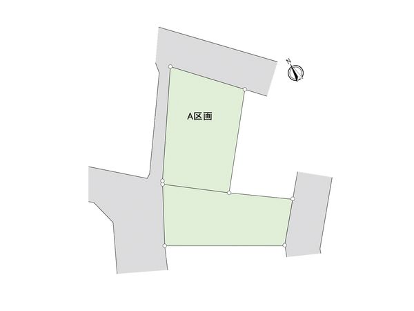 富士見市渡戸1丁目 土地 A区画 全体図