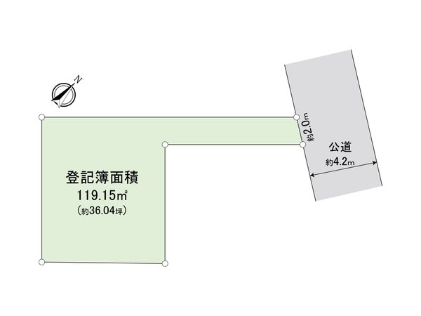 入間郡三芳町大字藤久保 土地 区画図 入間郡三芳町大字藤久保 土地 区画図