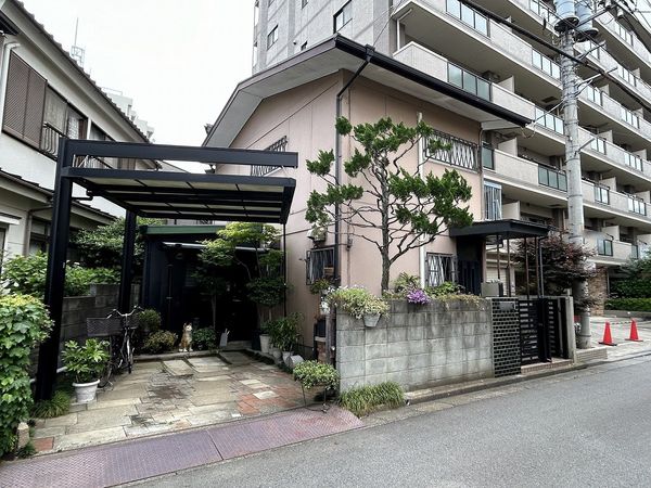 川越市脇田本町 土地 前面道路含む外観 前面道路含む外観