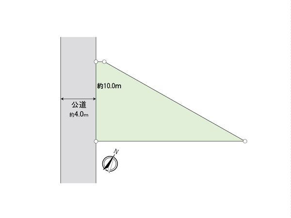 川越市脇田本町 土地 区画図 区画図