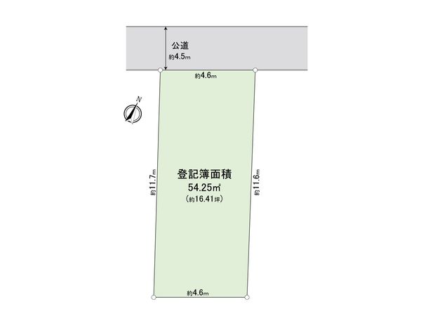 富士見市羽沢1丁目 土地 区画図 区画図