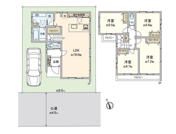 間取図(平面図)