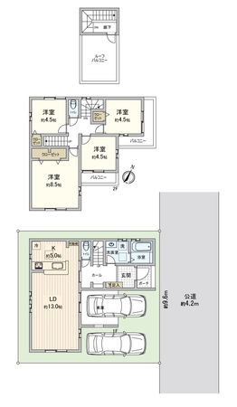 間取図(平面図)
