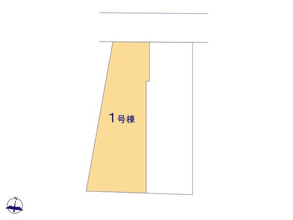 ふじみ野市仲1丁目 1号棟 新築戸建 区画図 ふじみ野市仲1丁目 1号棟 新築戸建 区画図