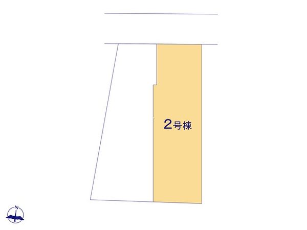 ふじみ野市仲1丁目 2号棟 新築戸建 区画図 ふじみ野市仲1丁目 2号棟 新築戸建 区画図