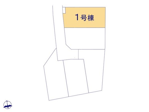 ふじみ野市中ノ島1丁目 2期 1号棟 新築戸建 全体区画図 全体区画図