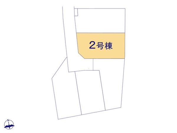ふじみ野市中ノ島1丁目 2期 2号棟 新築戸建 全体区画図 全体区画図