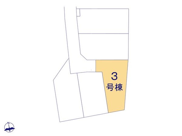 ふじみ野市中ノ島1丁目 2期 3号棟 新築戸建 全体区画図 全体区画図