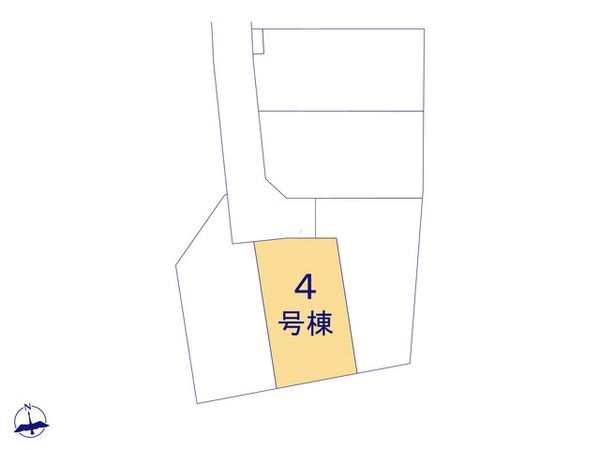 ふじみ野市中ノ島1丁目 2期 4号棟 新築戸建 全体区画図 全体区画図