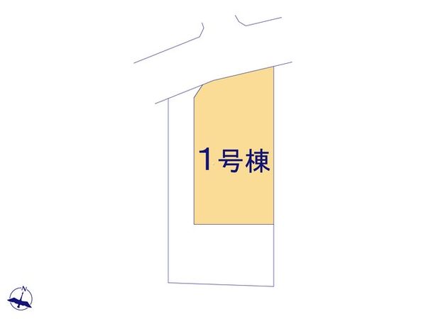 ふじみ野市新駒林3丁目 4期 1号棟 新築戸建 区画図