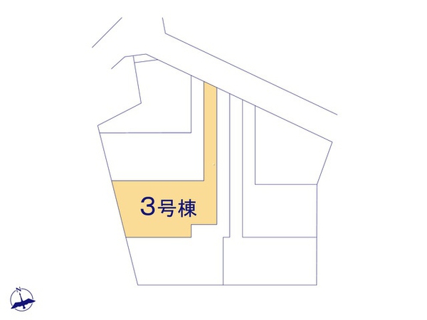 富士見市鶴馬1丁目 第5 3号棟 新築戸建 全体区画図