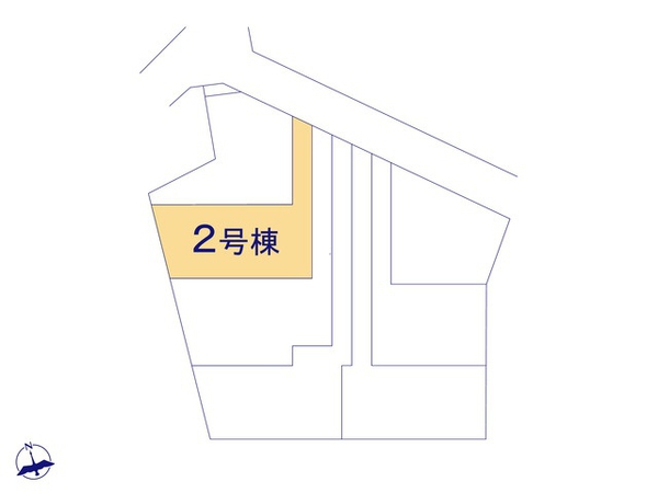 富士見市鶴馬1丁目 第5 2号棟 新築戸建 全体区画図