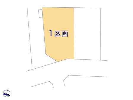 富士見市羽沢2丁目 9期 1号棟 全体区画図
