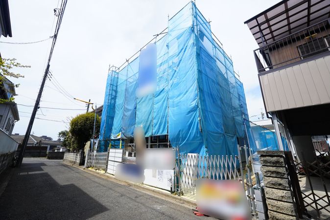 富士見市上沢2丁目 新築戸建 現地写真（令和６年４月撮影）