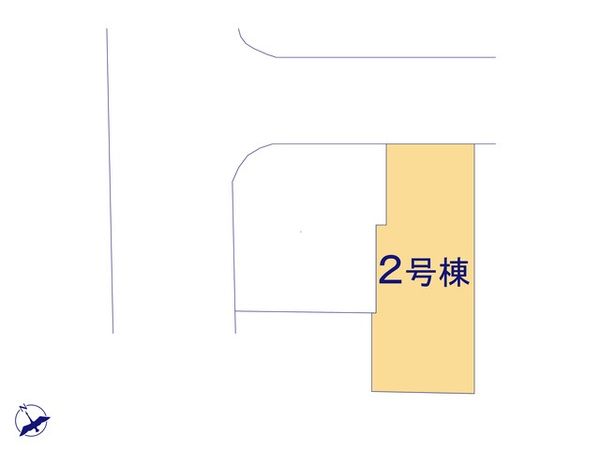 ふじみ野市桜ケ丘1丁目 1期 新築戸建 2号棟 全体区画図 ふじみ野市桜ケ丘1丁目 1期 新築戸建 2号棟 全体区画図