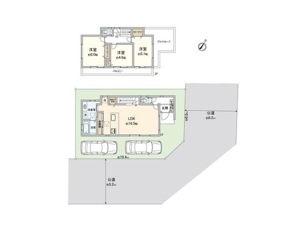 入間郡三芳町藤久保 21期 新築戸建 間取図(平面図) 入間郡三芳町藤久保 21期 新築戸建 間取図(平面図)