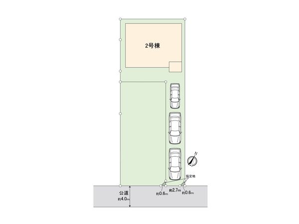 ふじみ野市北野 1期 2号棟 新築戸建 間取図(平面図) ふじみ野市北野 1期 2号棟 新築戸建 間取図(平面図)