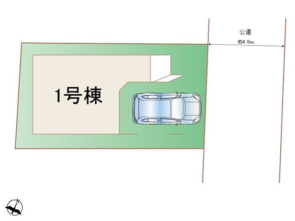 入間郡三芳町大字藤久保 6期 新築戸建 区画図 入間郡三芳町大字藤久保 6期 新築戸建 区画図