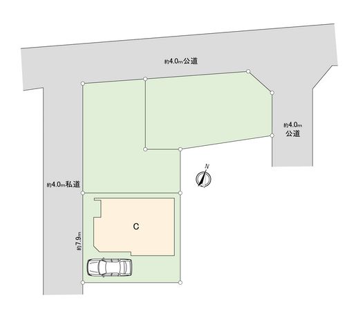 ふじみ野市上ノ原1丁目 1期 C号棟 新築戸建 全体区画図 ふじみ野市上ノ原1丁目 1期 C号棟 新築戸建 全体区画図
