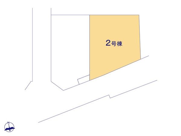 富士見市関沢2丁目 2期 2号棟 新築戸建 全体区画図