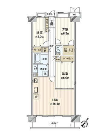 間取図(平面図)