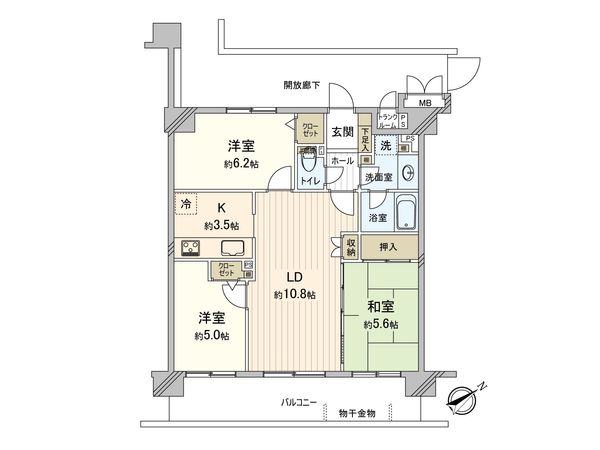 間取図(平面図)