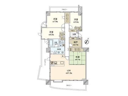 間取図(平面図) 間取図(平面図)