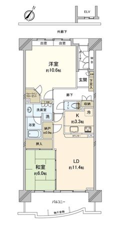 間取図(平面図)