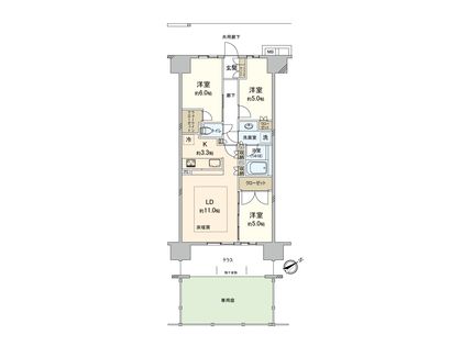 間取図(平面図)